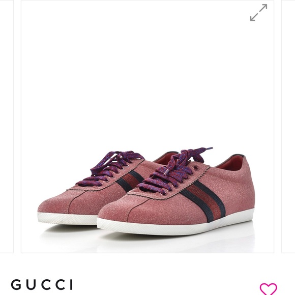 AUTHENTIC GUCCI GLITTER TRAINERS - Picture 10 of 10